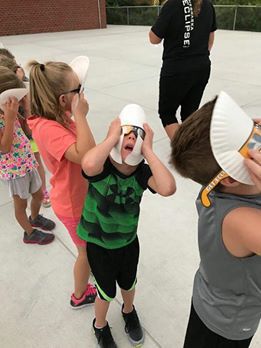 Watching the eclipse